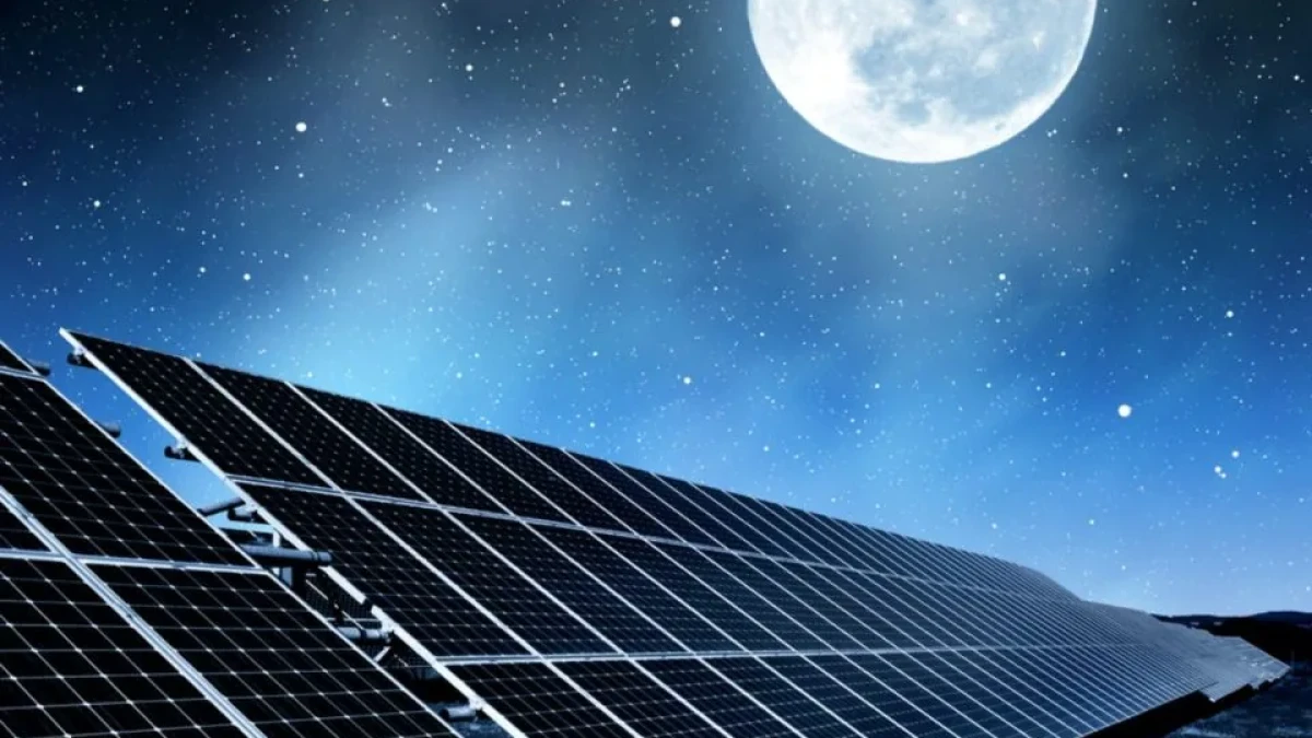 Paneles solares nocturnos ¿es posible?
