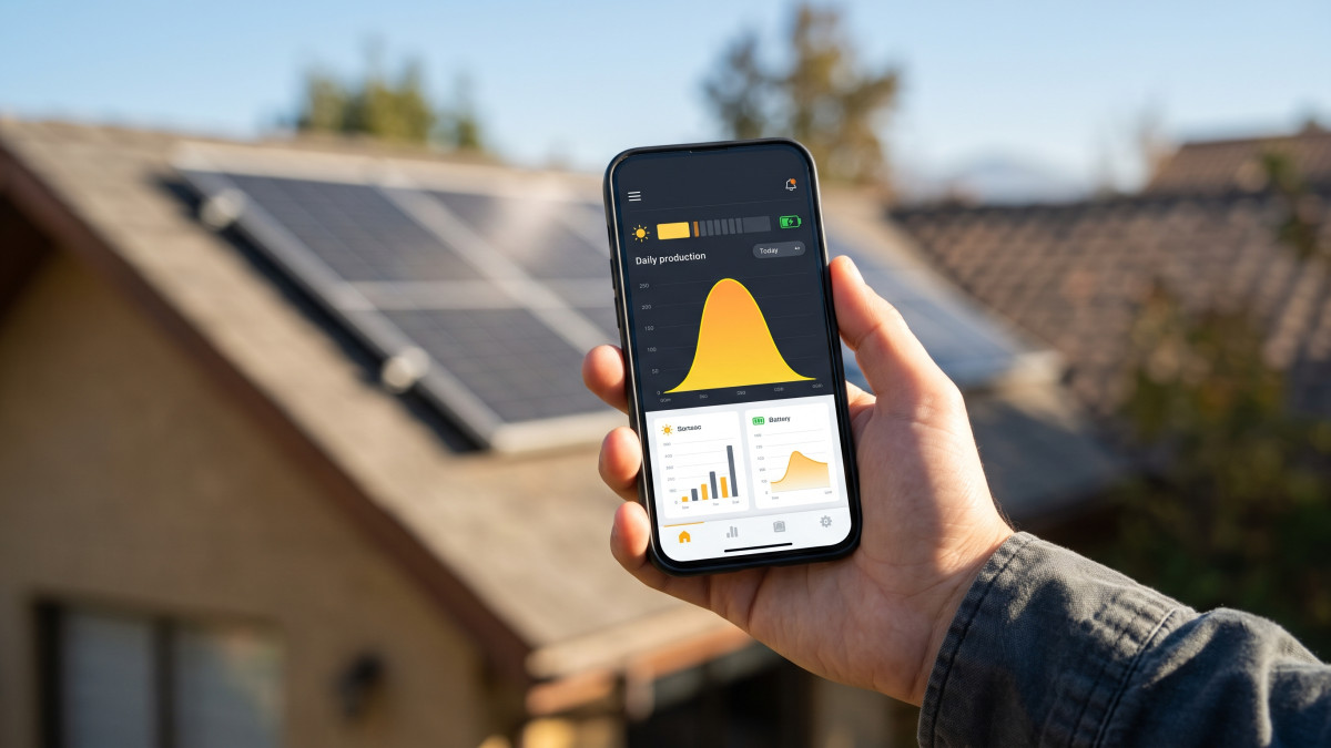Cómo leer la app de monitoreo de tus paneles solares: qué números mirar y qué significan