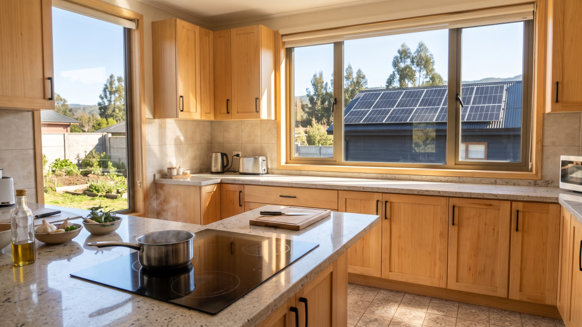 Electrifica tu casa: deja el gas con cocina de inducción y termo eléctrico, y págalo con el sol